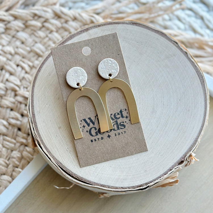 Senesca Studs | Lunar Rock
