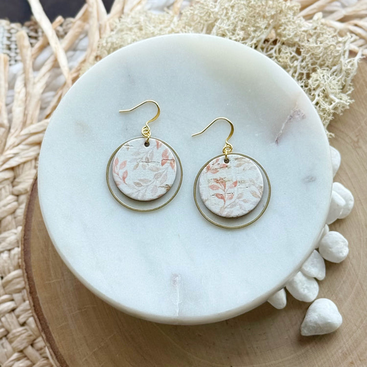 Mina Hoops | Watercolor Vines