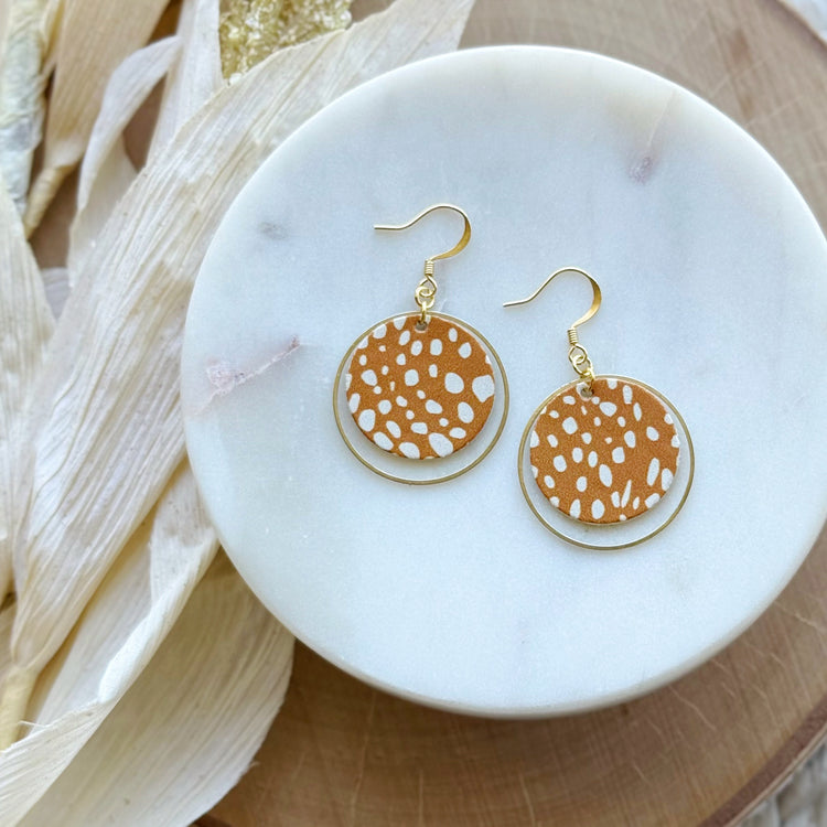 Mina Hoops | Sunlit Lichen