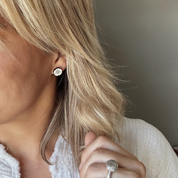 Sand Dollar Studs