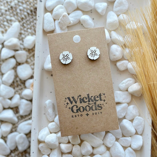 Sand Dollar Studs