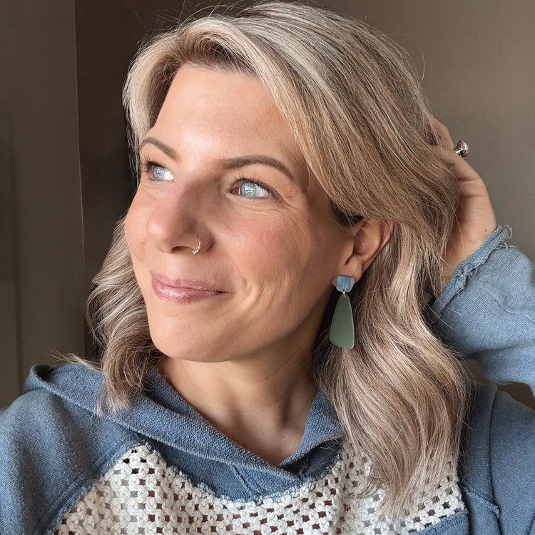 Agate Studs