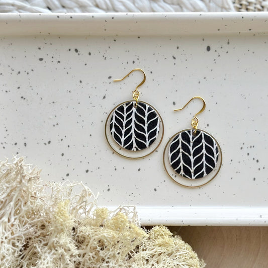 Mina Hoops | Feather